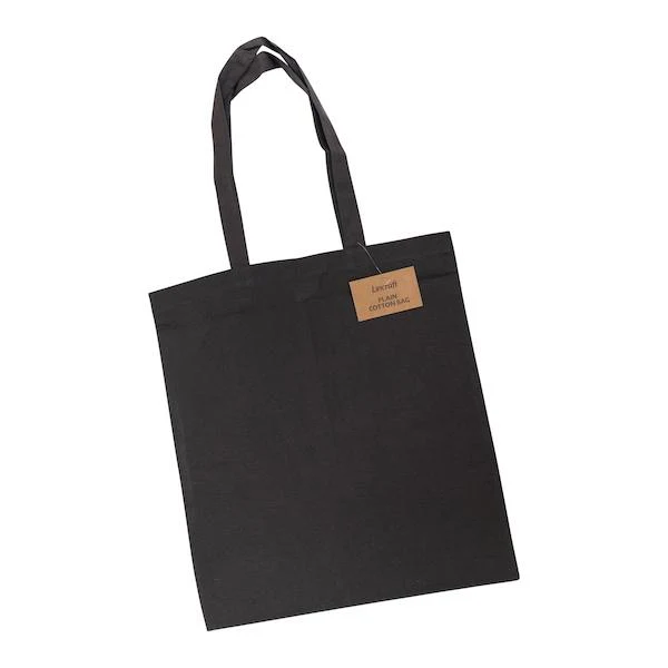 Plain Cotton Shopping Bag - Image 2