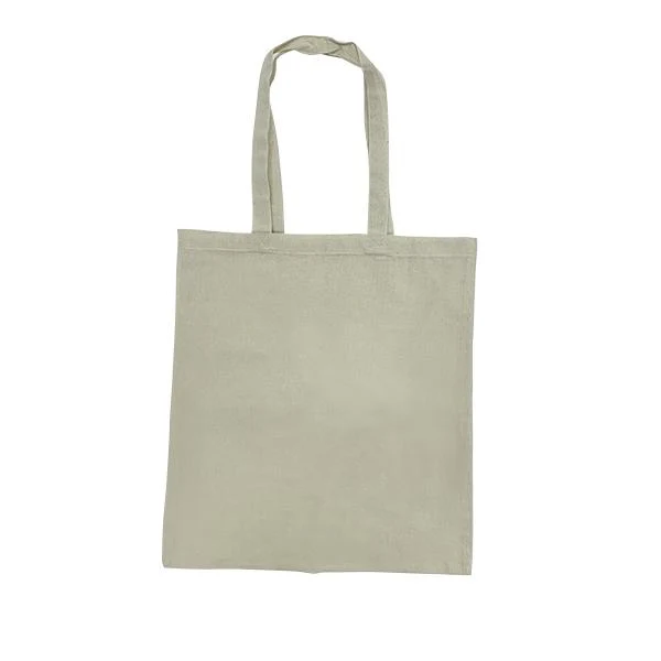Plain Cotton Shopping Bag - Image 4