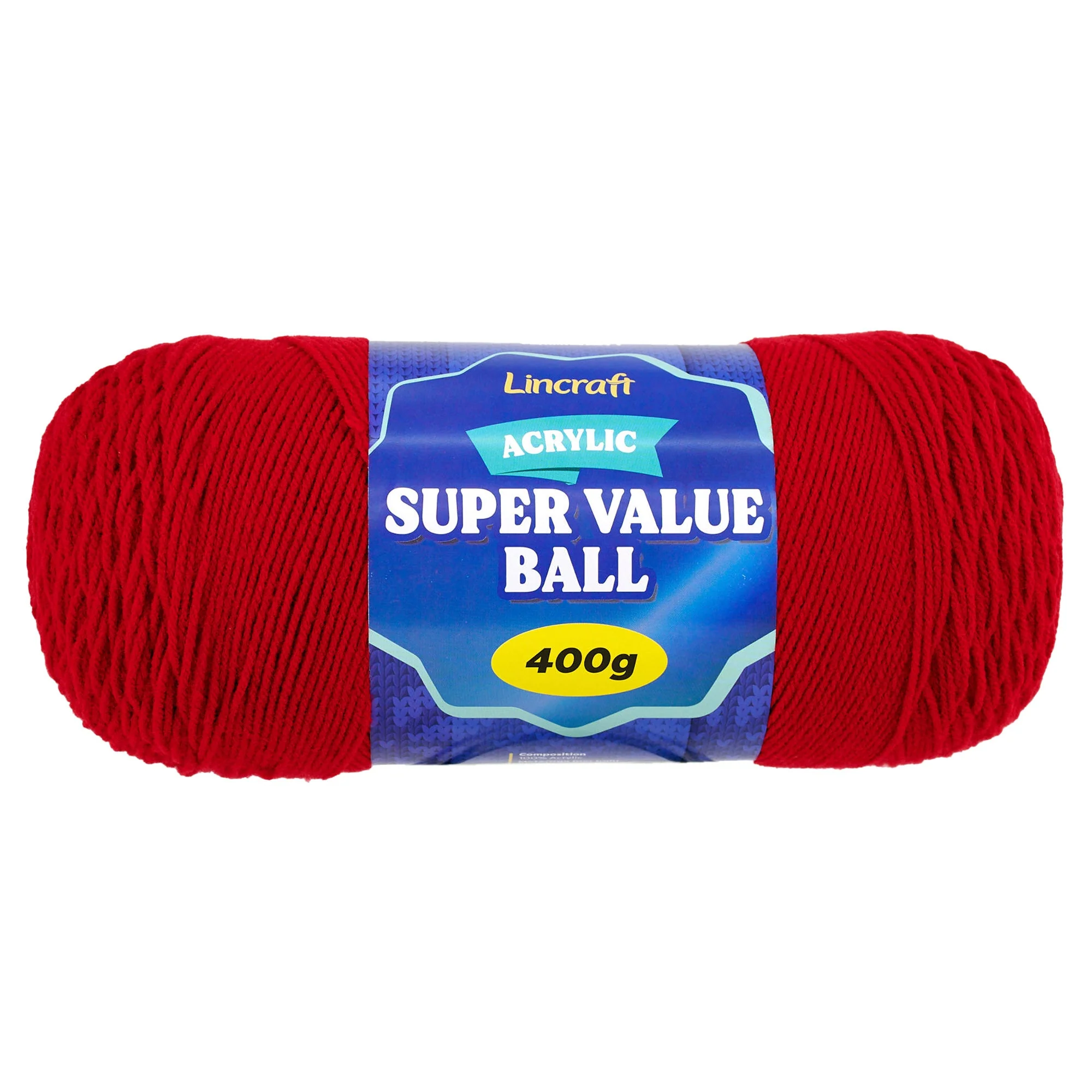 Acrylic Super Value Ball Crochet & Knitting Yarn, 400g Acrylic Yarn - Image 9