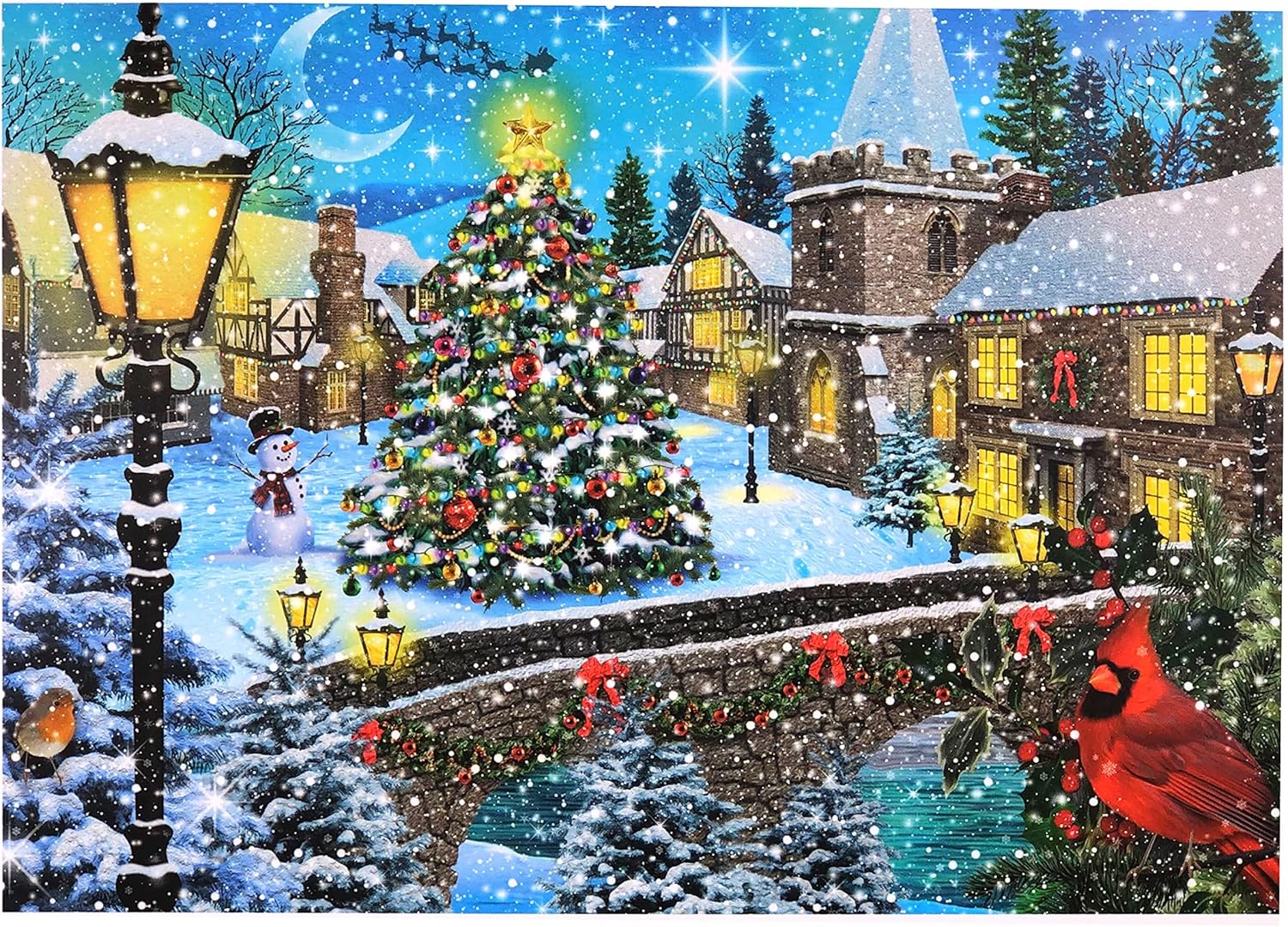 All Is Bright Jigsaw Puzzle, 1000-Piece - Image 2
