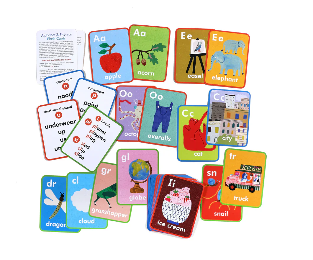 Alphabet & Phonics Flash Cards - Image 3