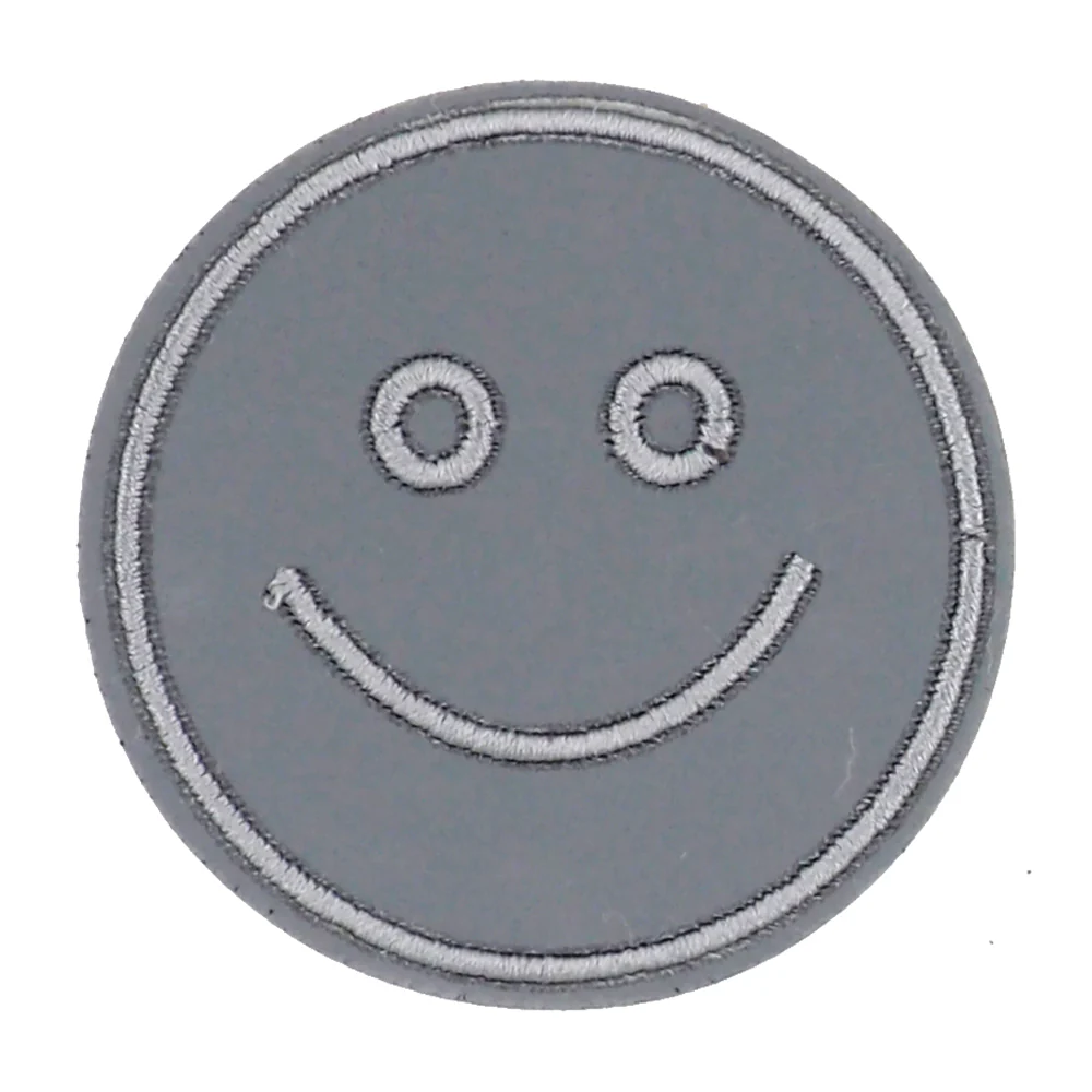 Arbee Crafty Patch, Reflective Smile- 1pc - Image 2