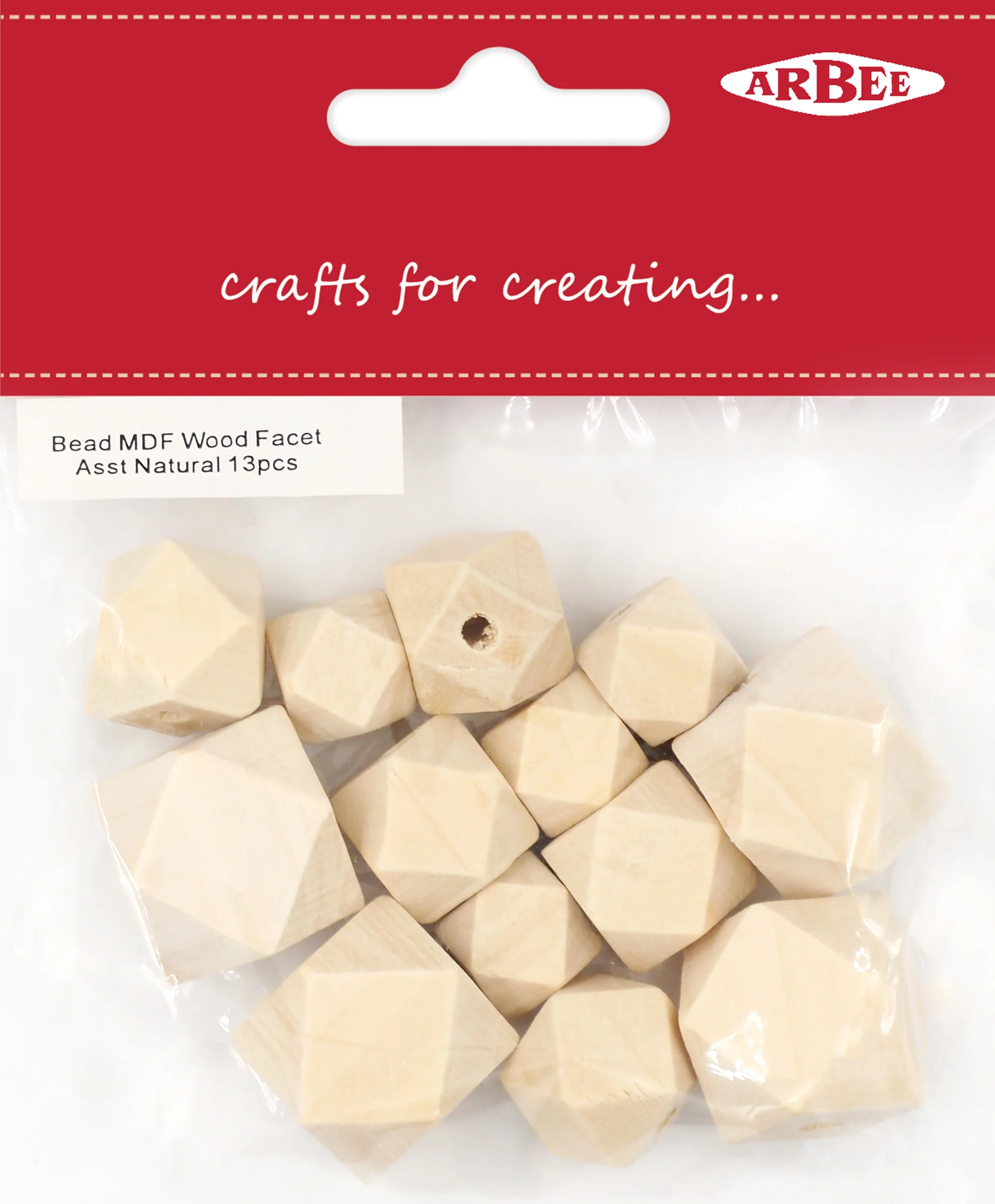 Arbee Wood Rounds, Natural- 13pk