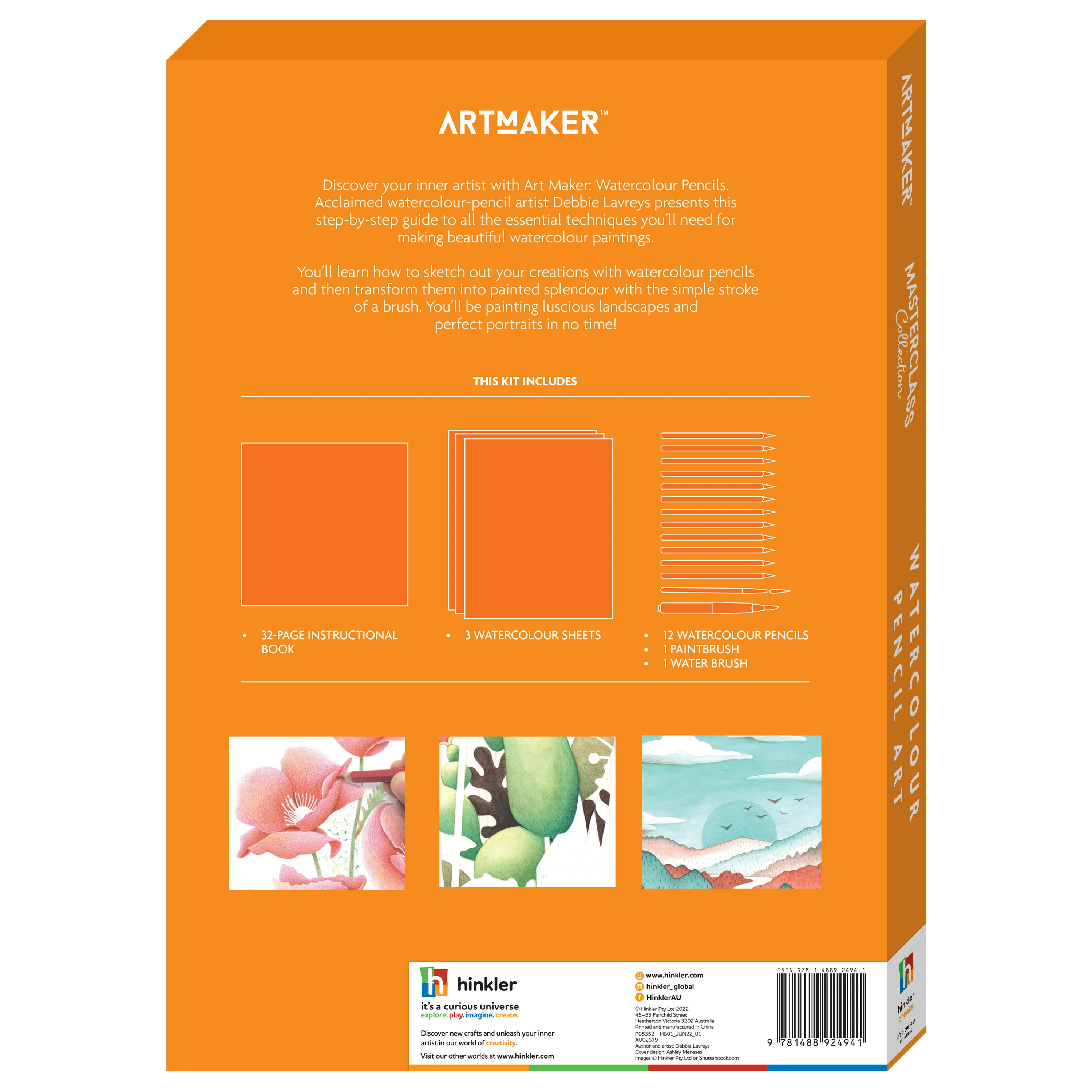 Art Maker Masterclass Collection Watercolour Pencils - Image 3