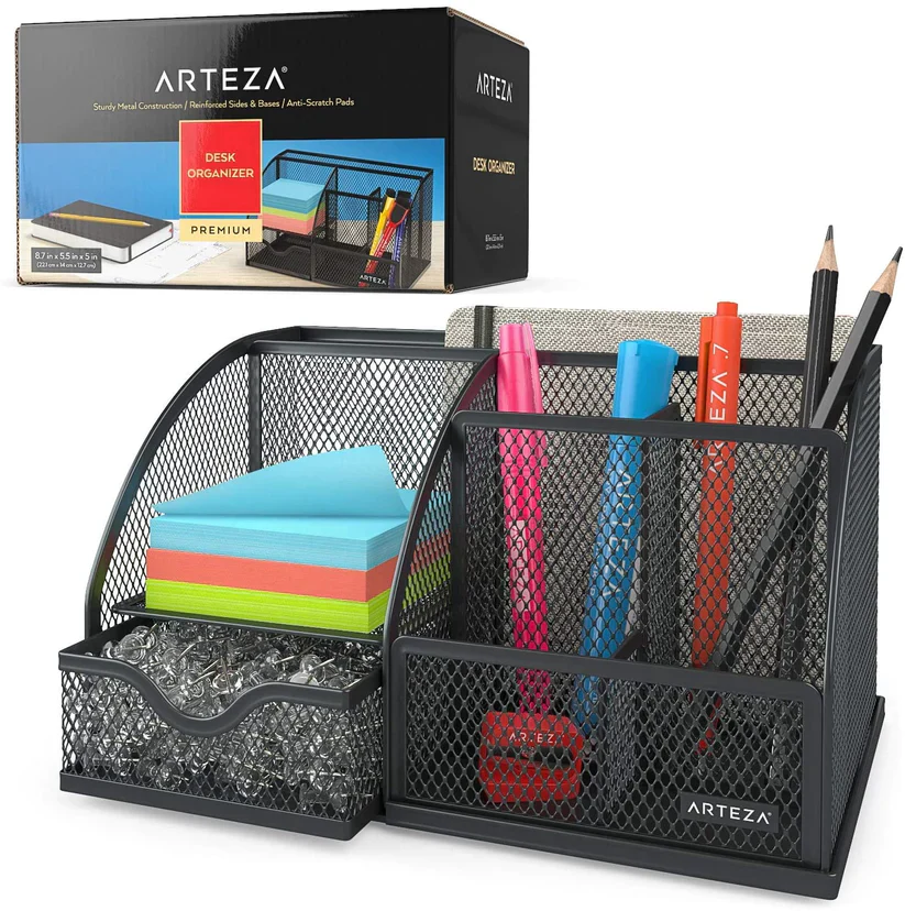 Arteza Desk Organizer with 6 Compartments - Image 2