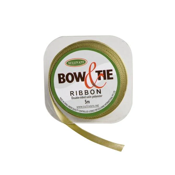 Satin Ribbon, White- 6mm x 5m - Image 15