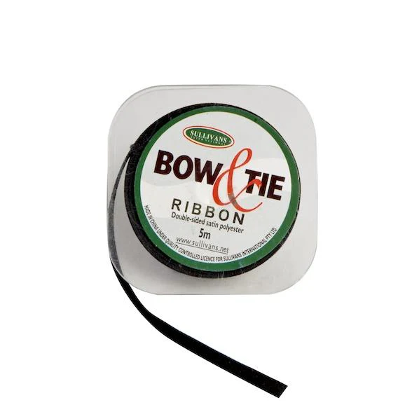 Satin Ribbon, White- 6mm x 5m - Image 16