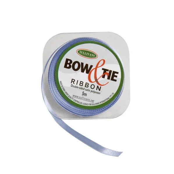 Satin Ribbon, White- 6mm x 5m - Image 19