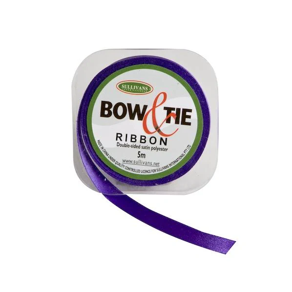 Satin Ribbon, White- 9mm x 5m - Image 15