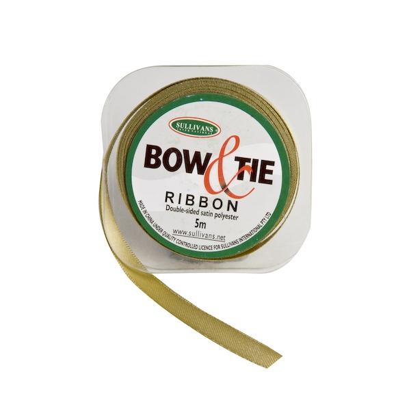 Satin Ribbon, White- 9mm x 5m - Image 2