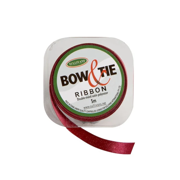 Satin Ribbon, White- 12mm x 5m - Image 18