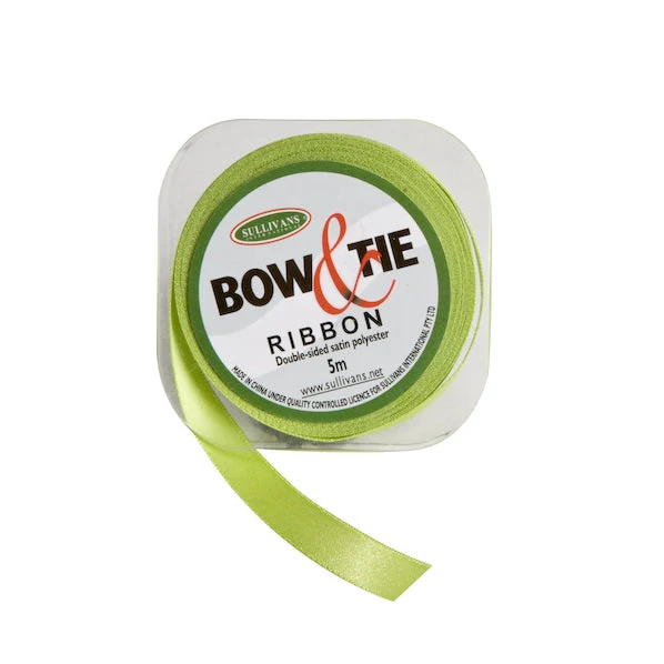 Satin Ribbon, White- 12mm x 5m - Image 20