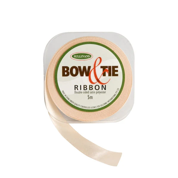 Satin Ribbon, White- 12mm x 5m - Image 6
