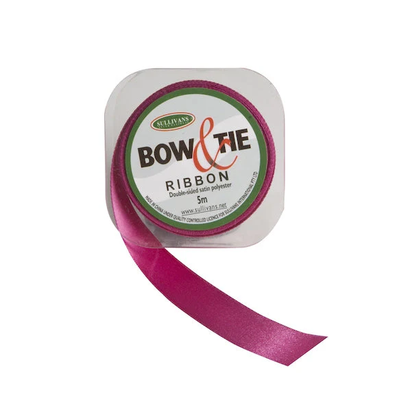 Satin Ribbon, White- 18mm x 5m - Image 7
