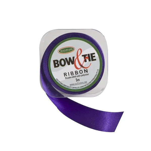 Satin Ribbon, White- 24mm x 5m - Image 16