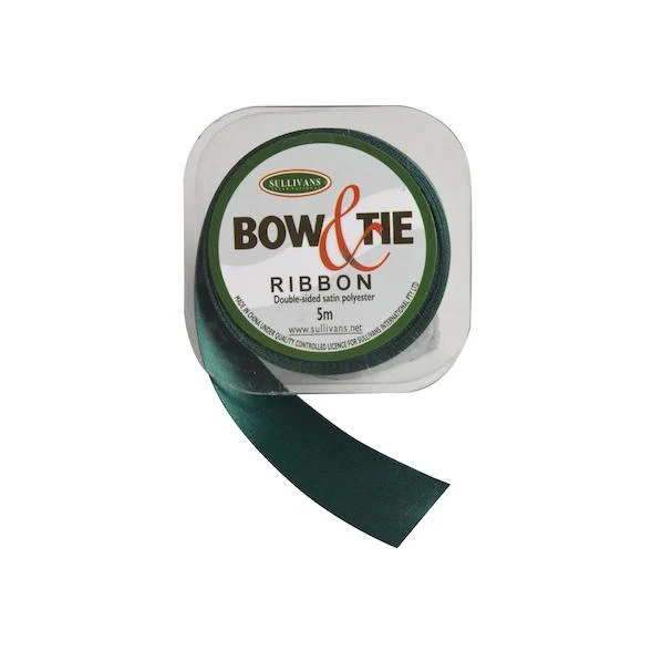 Satin Ribbon, White- 24mm x 5m - Image 4