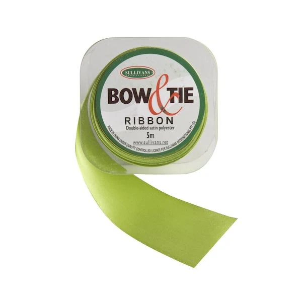 Satin Ribbon, White- 36mm x 5m - Image 10