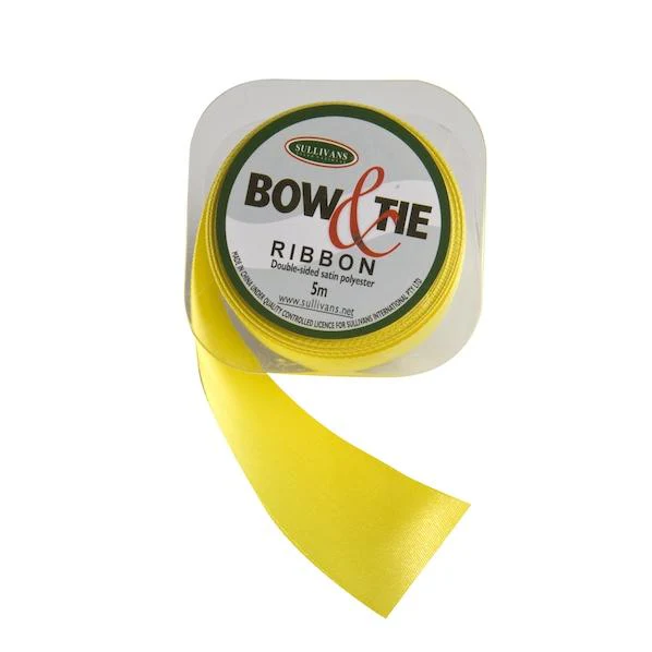Satin Ribbon, White- 36mm x 5m - Image 18