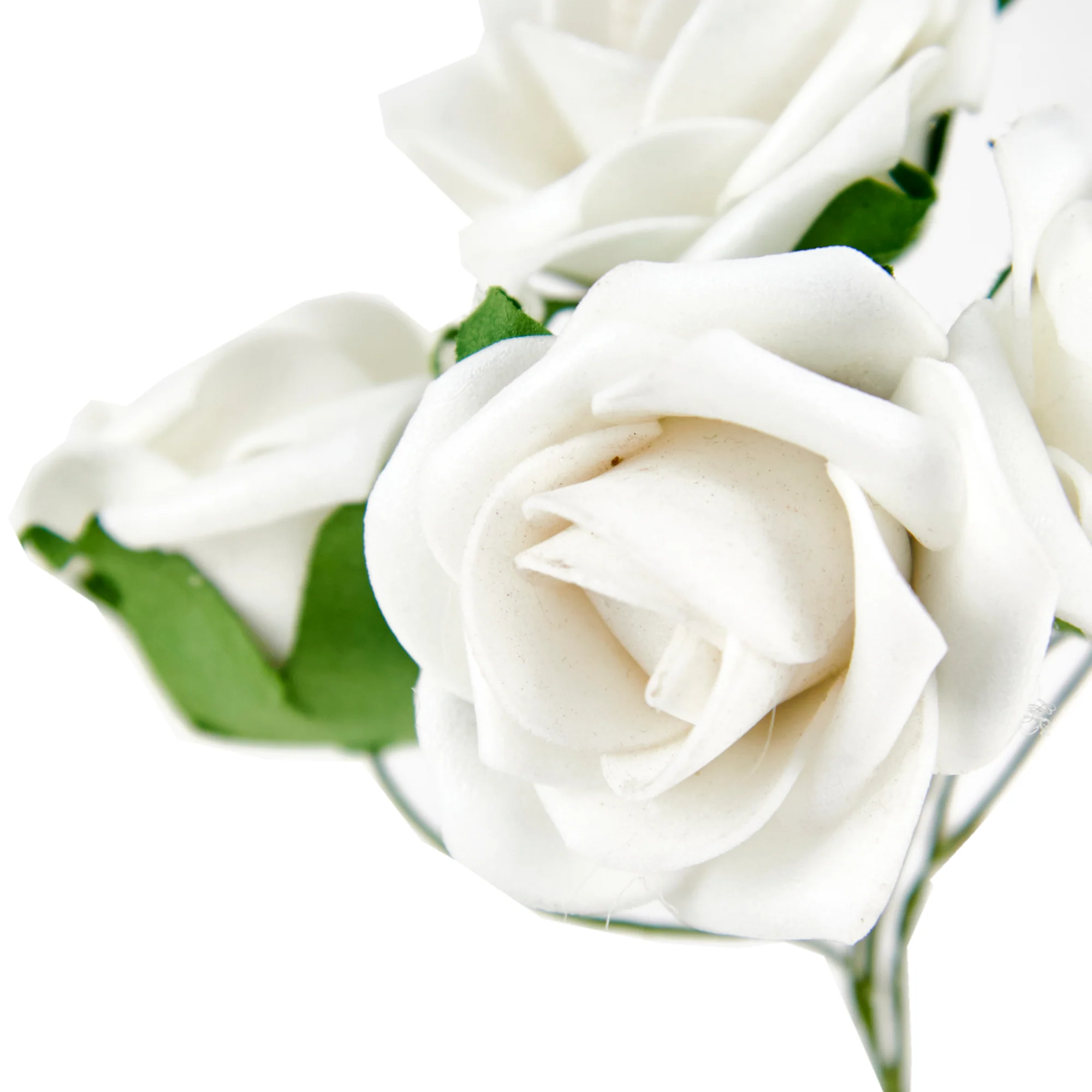 Bunch of Roses, White- 6pk - Image 2