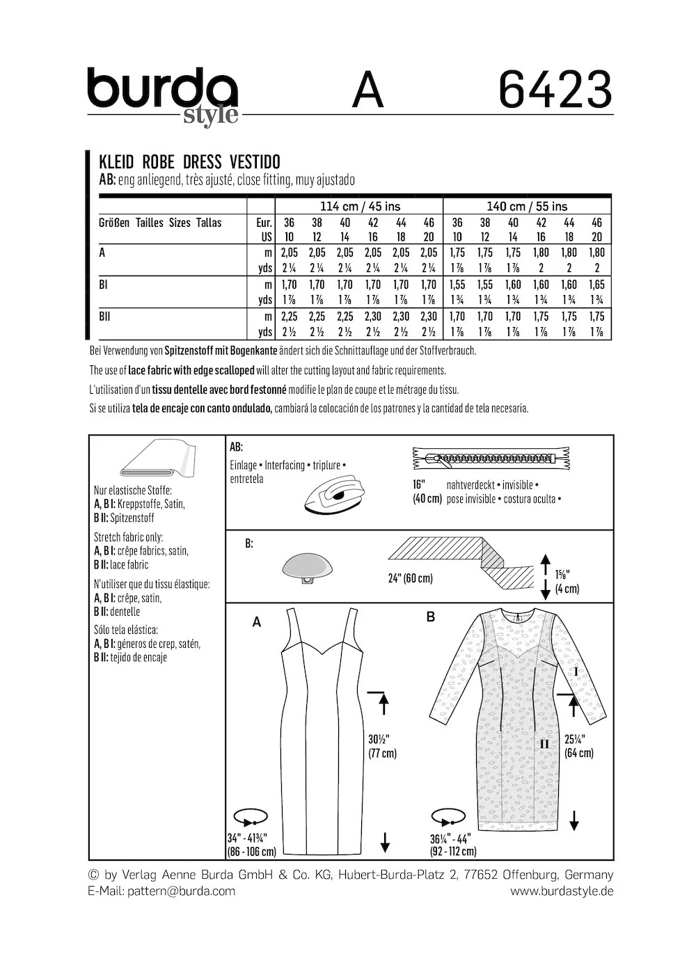Burda Pattern 6423 (10-20) - Image 4