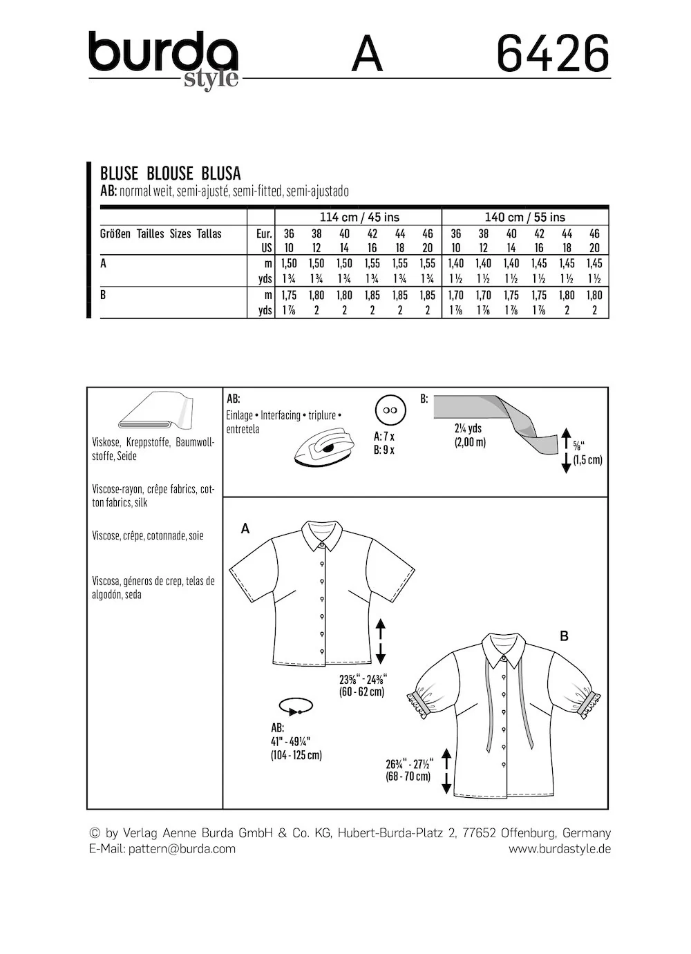 Burda Pattern 6426 (10-20) - Image 5