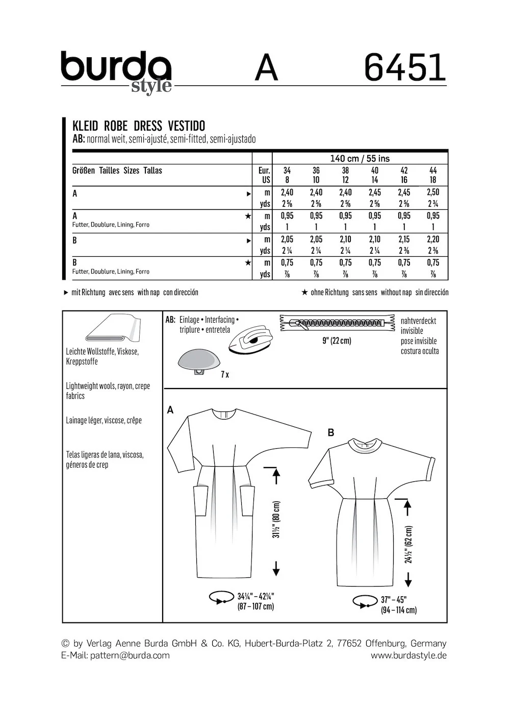 Burda Pattern 6451 (8-18) - Image 4