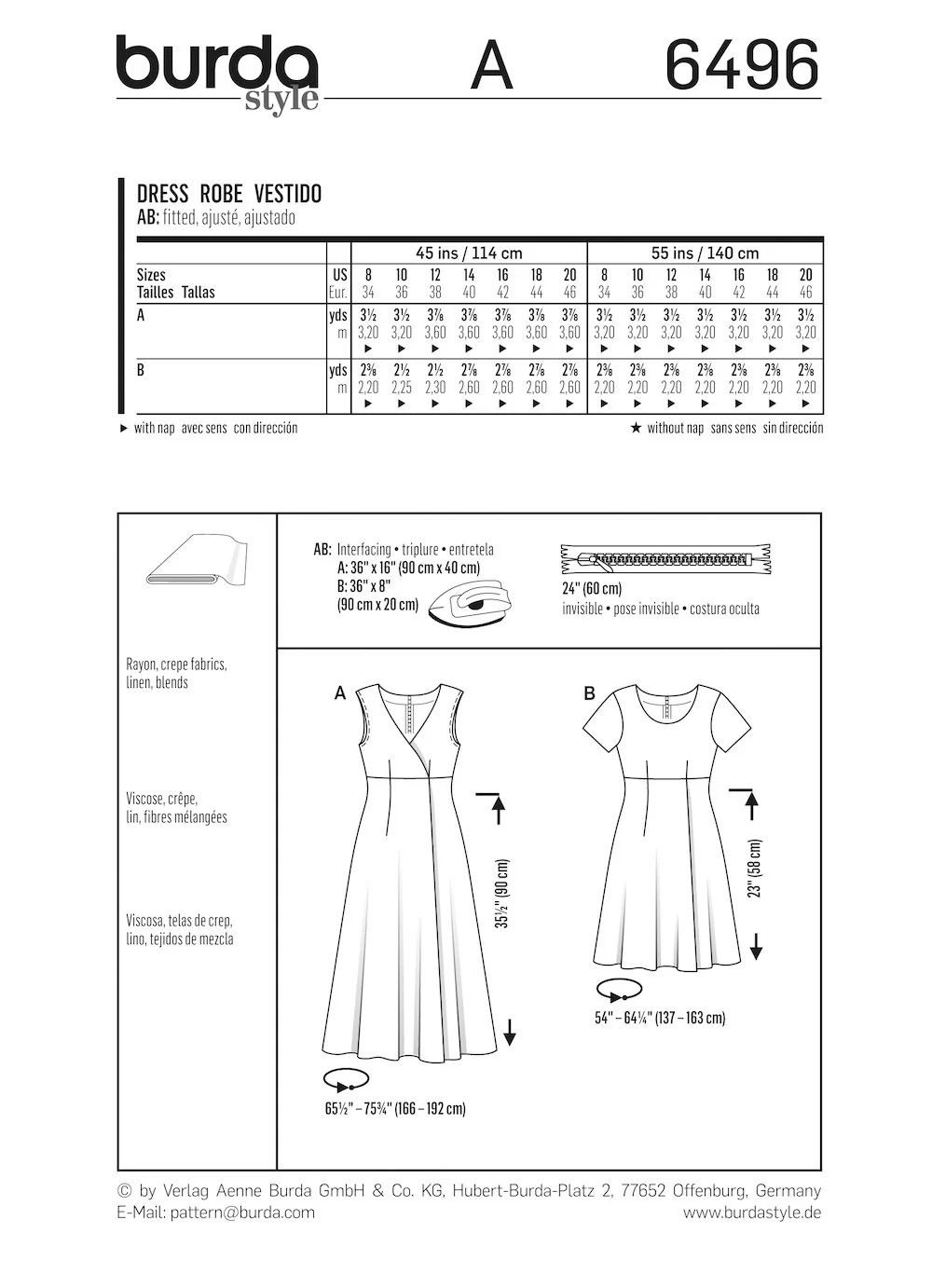 Burda Pattern 6496 (8-20) - Image 5