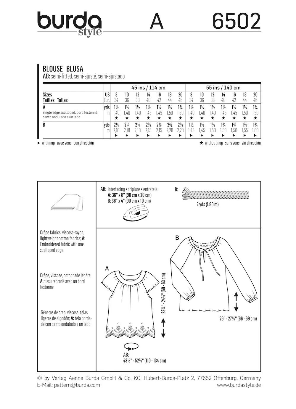 Burda Pattern 6502 (8-20) - Image 5