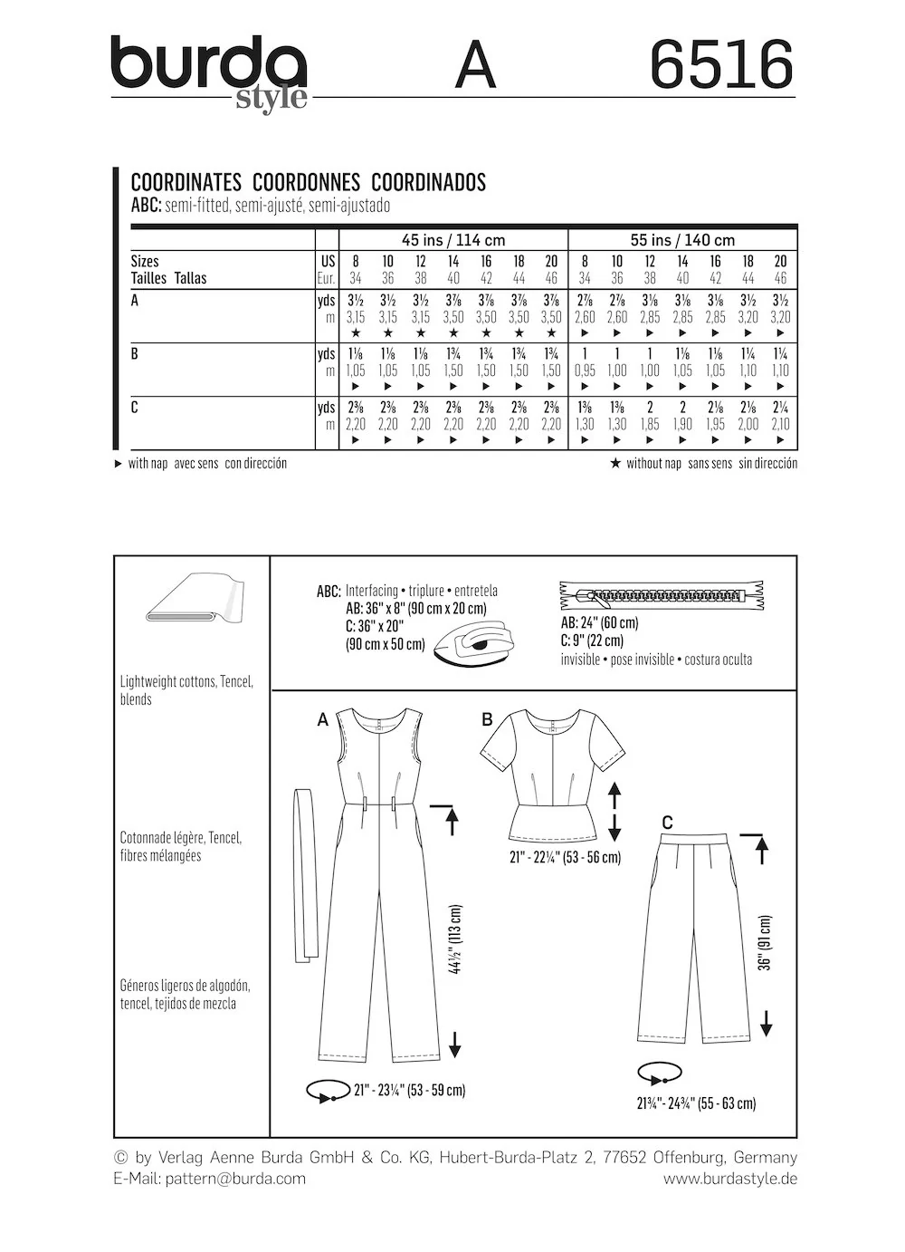 Burda Pattern 6516 (8-20) - Image 4