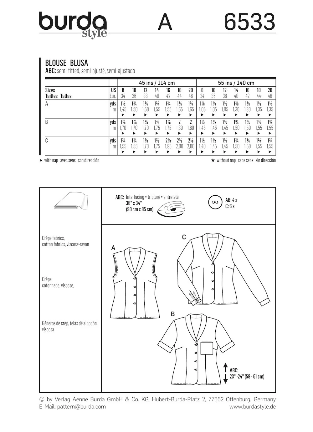 Burda Pattern 6533 (8-20) - Image 6