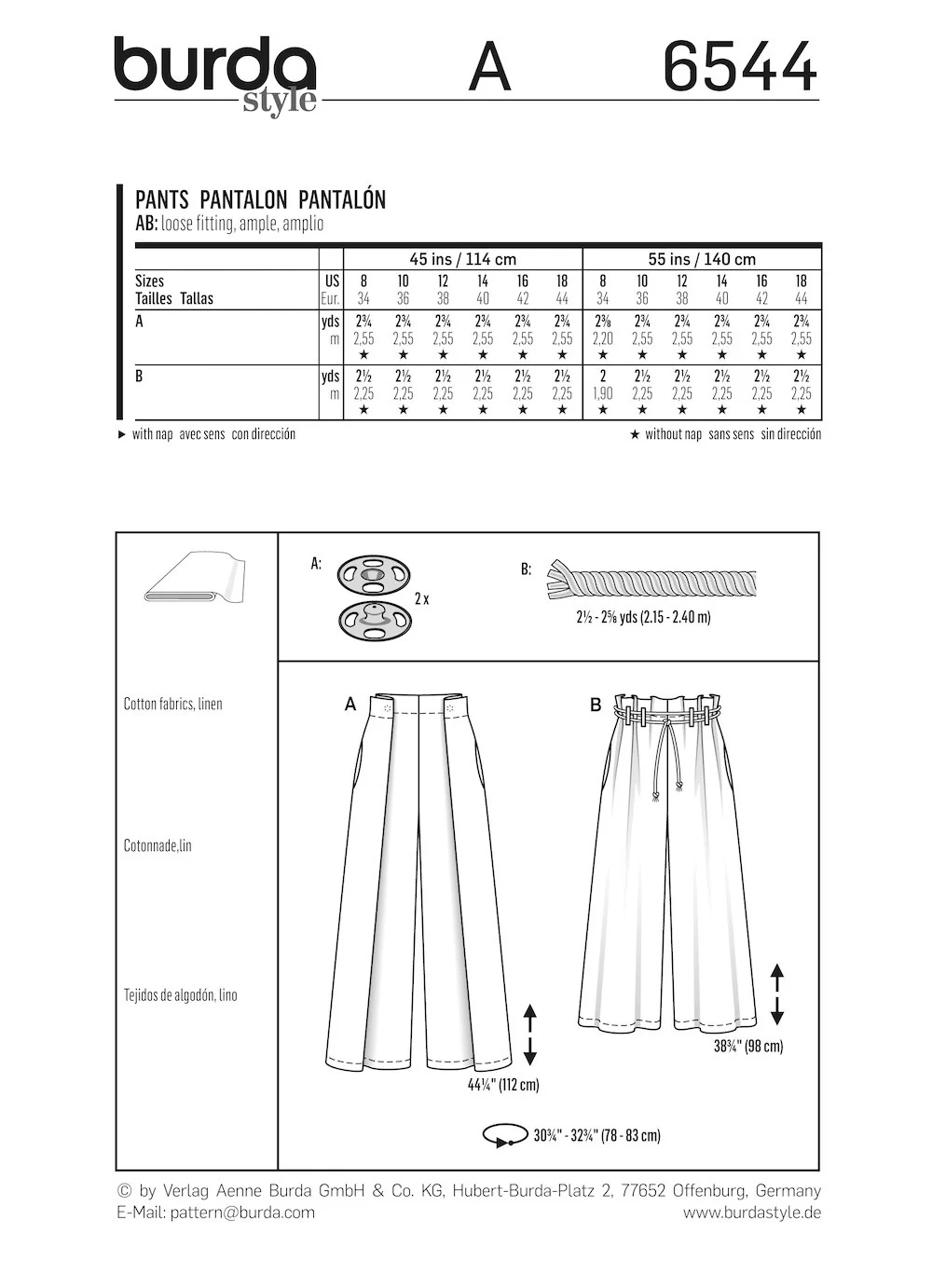 Burda Pattern 6544 (8-18) - Image 6