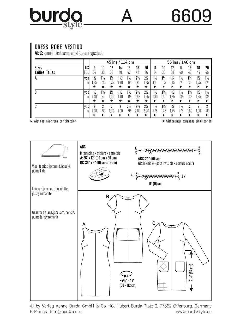 Burda Pattern 6609 (8-20) - Image 5