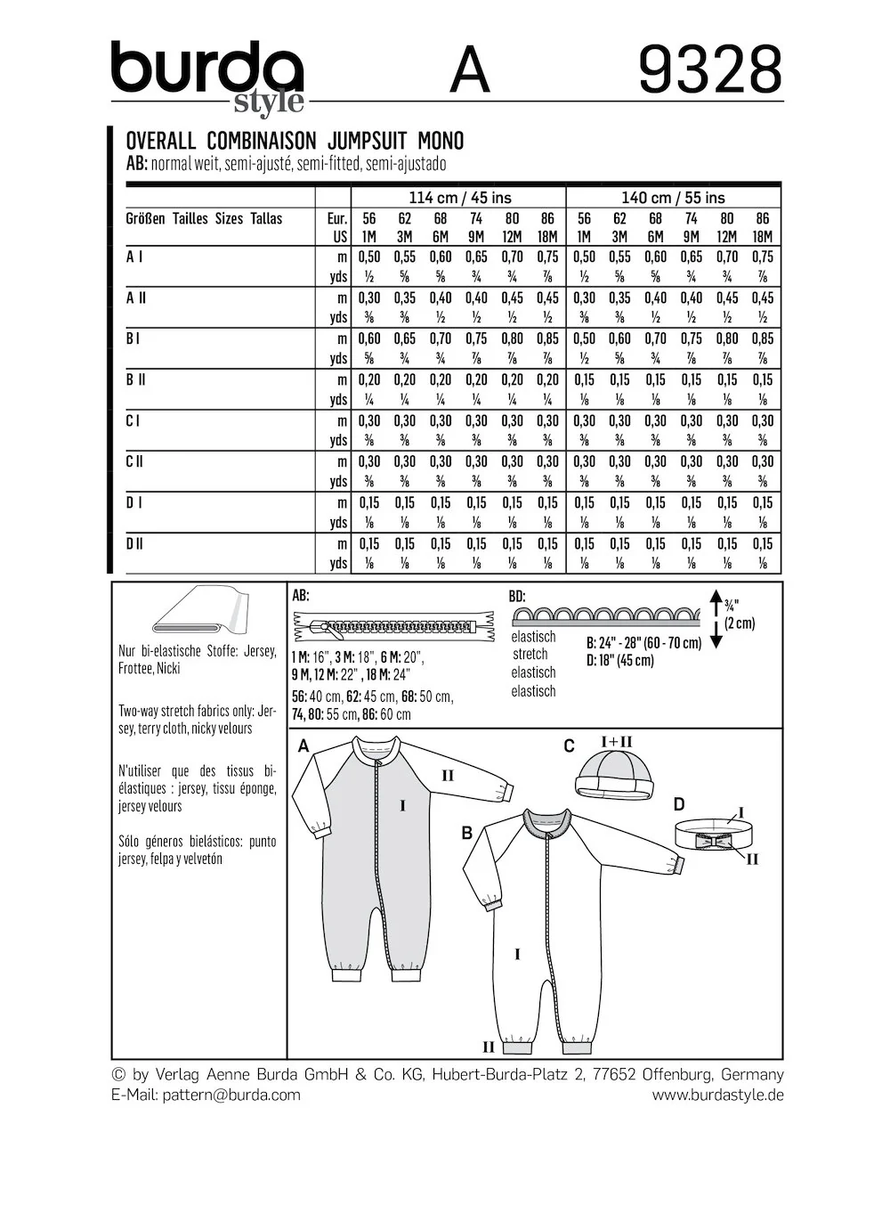 Burda Pattern B9328 (1M-18M) - Image 7