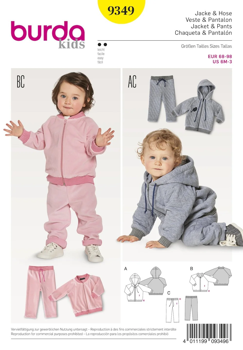 Burda Pattern 9349 (6M-3M) - Image 6