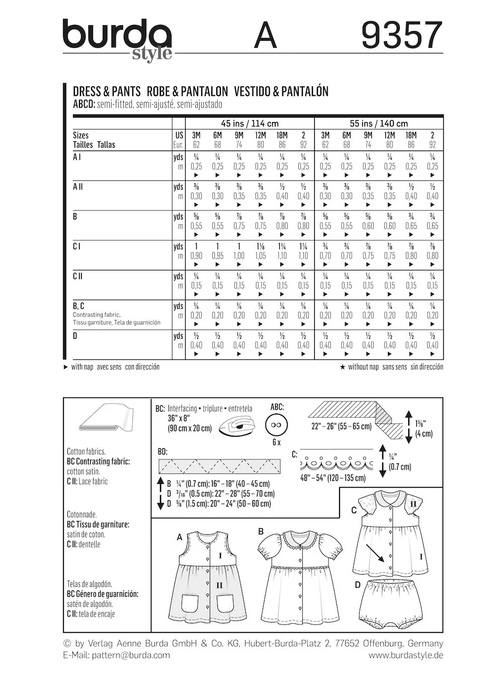 Burda Pattern 9357 (3M-2M) - Image 9