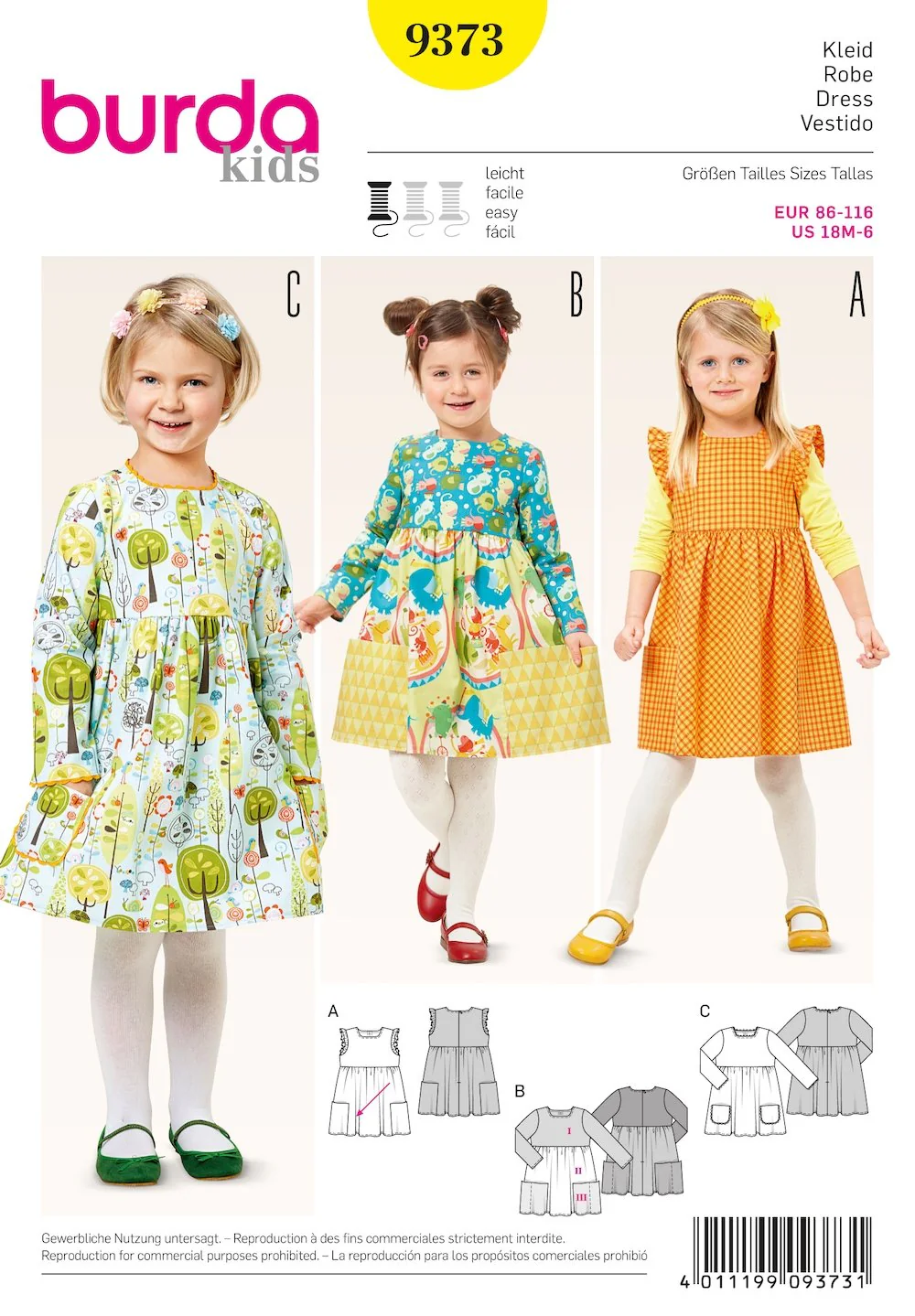 Burda Pattern 9373 (18M-6M) - Image 7