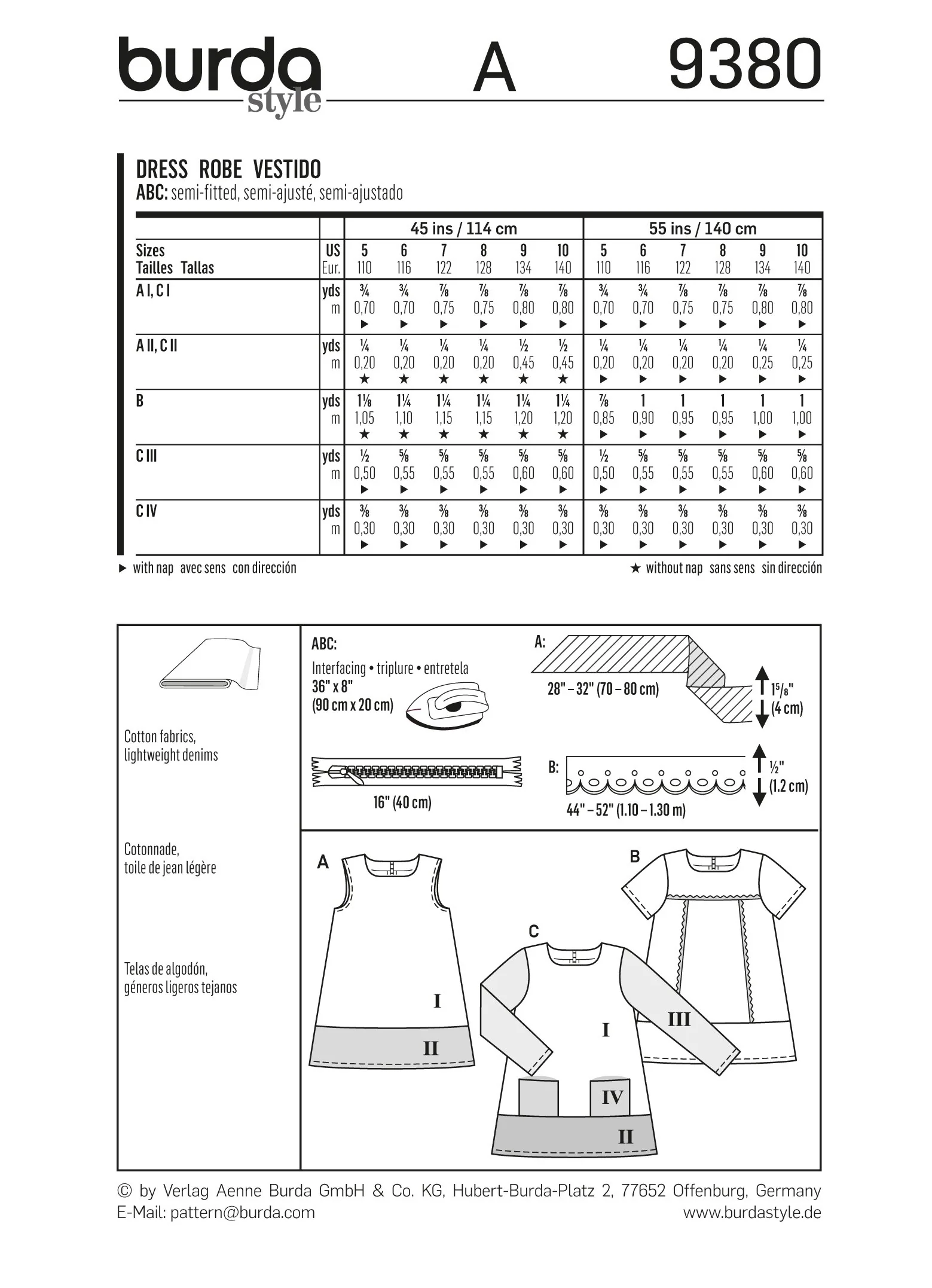 Burda Pattern 9380 (5-10) - Image 6