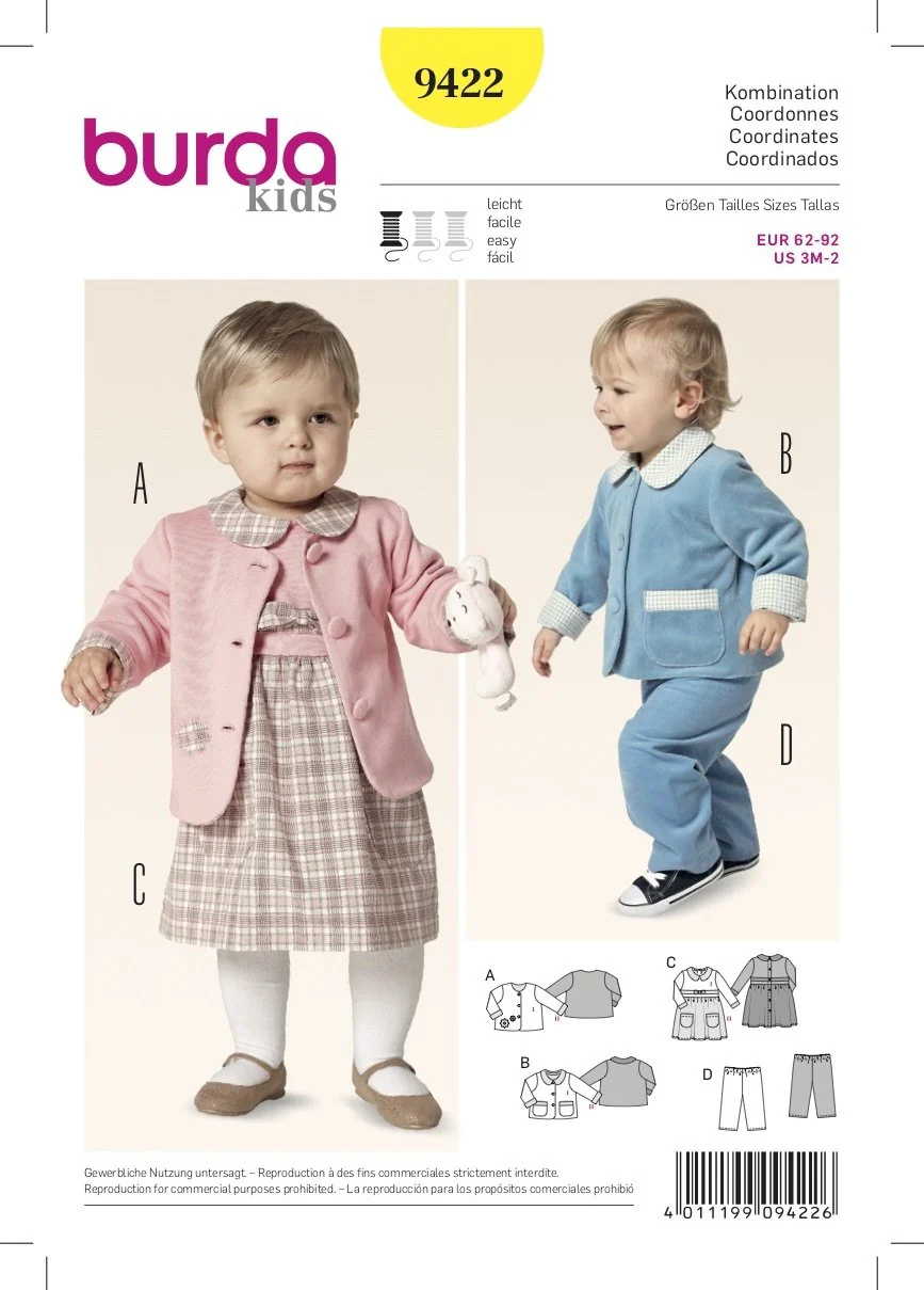 Burda Pattern 9422 (3M-2Yr) - Image 10