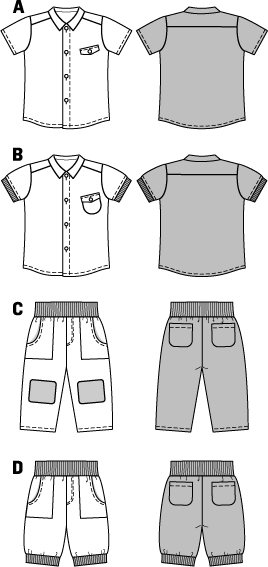 Burda Pattern 9436 (6M-3Yr) - Image 4