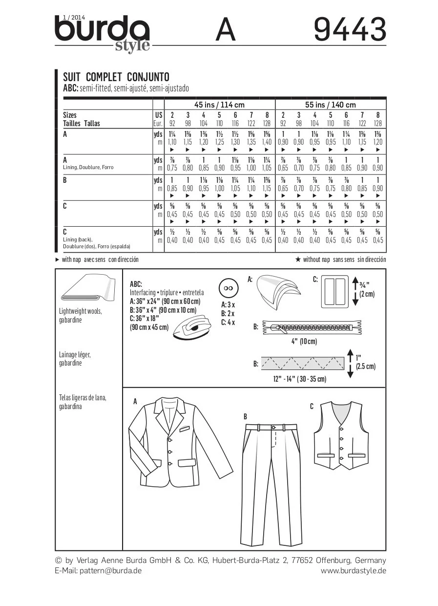 Burda Pattern 9443 (2-8) - Image 5
