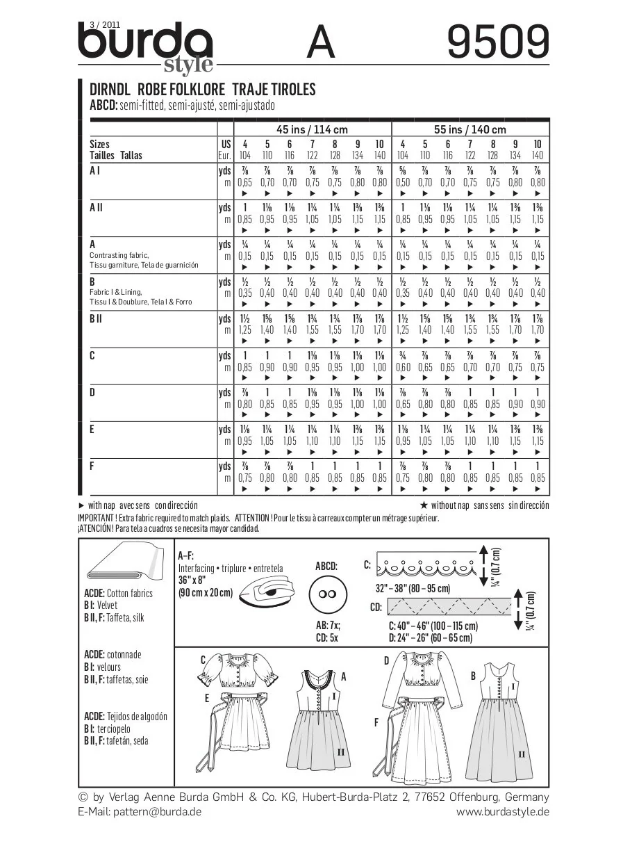 Burda Pattern 9509 (4-10) - Image 6