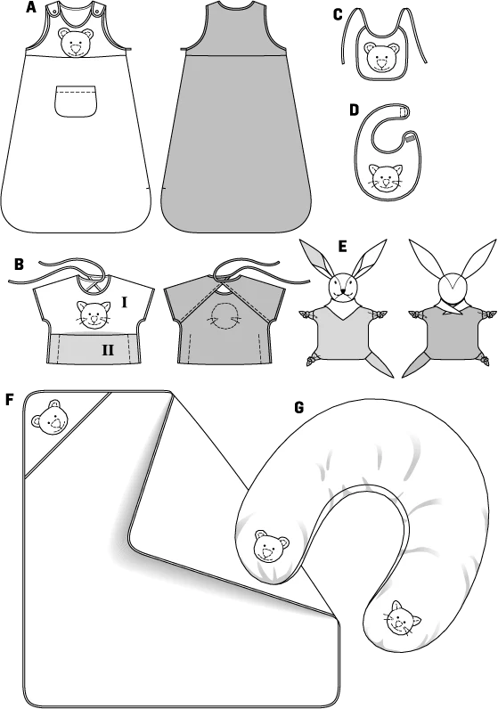 Burda Pattern 9635 (3M-18M) - Image 8