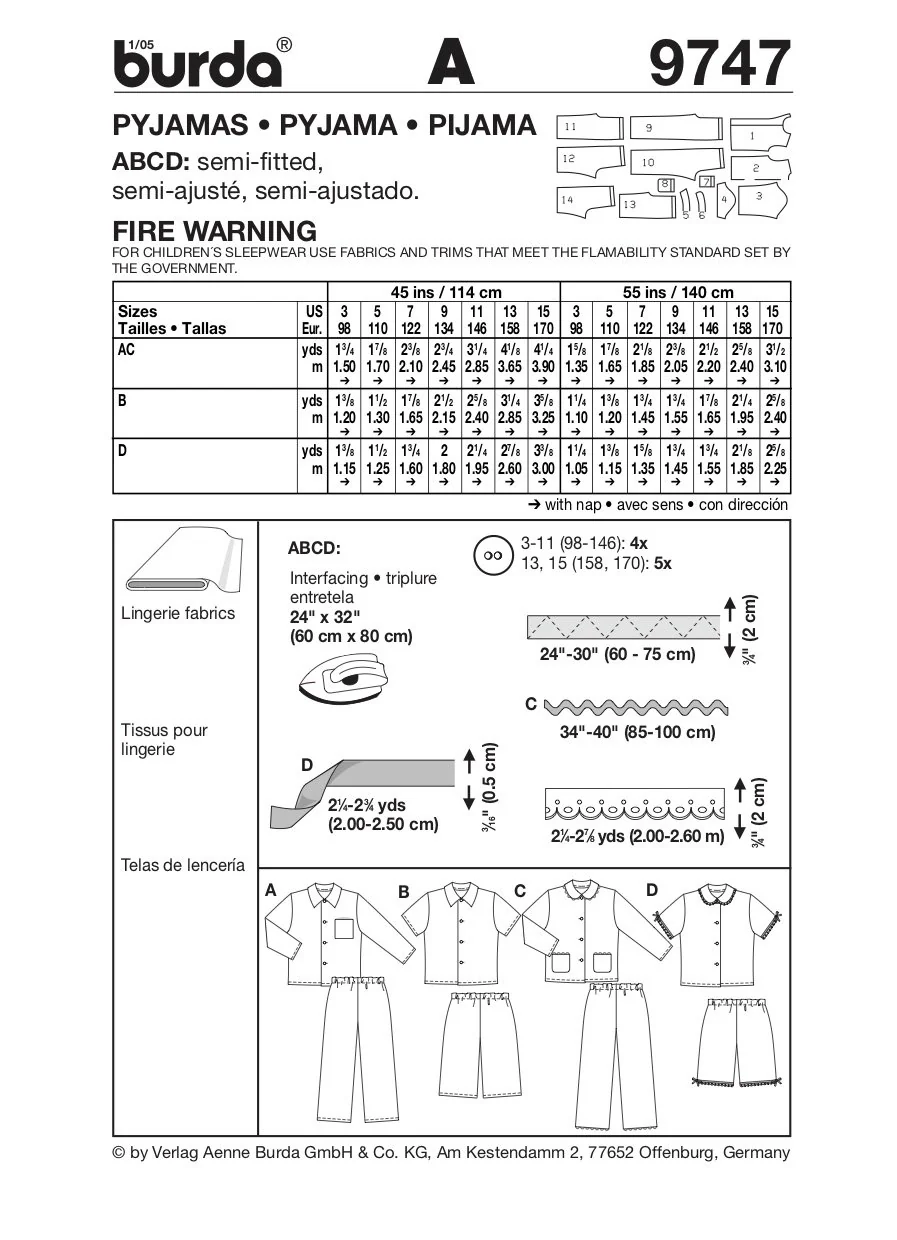 Burda Pattern 9747 (3-15) - Image 4