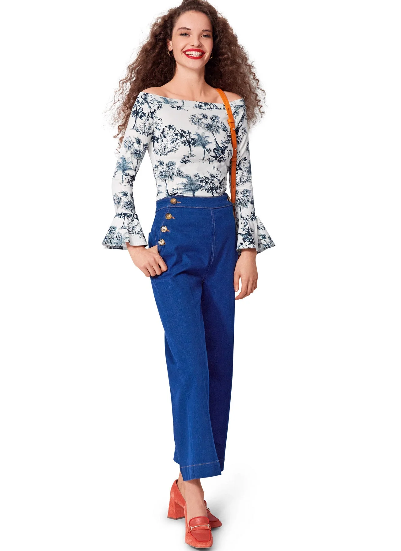 Burda Pattern 5730  Misses' Top Vest - Image 3