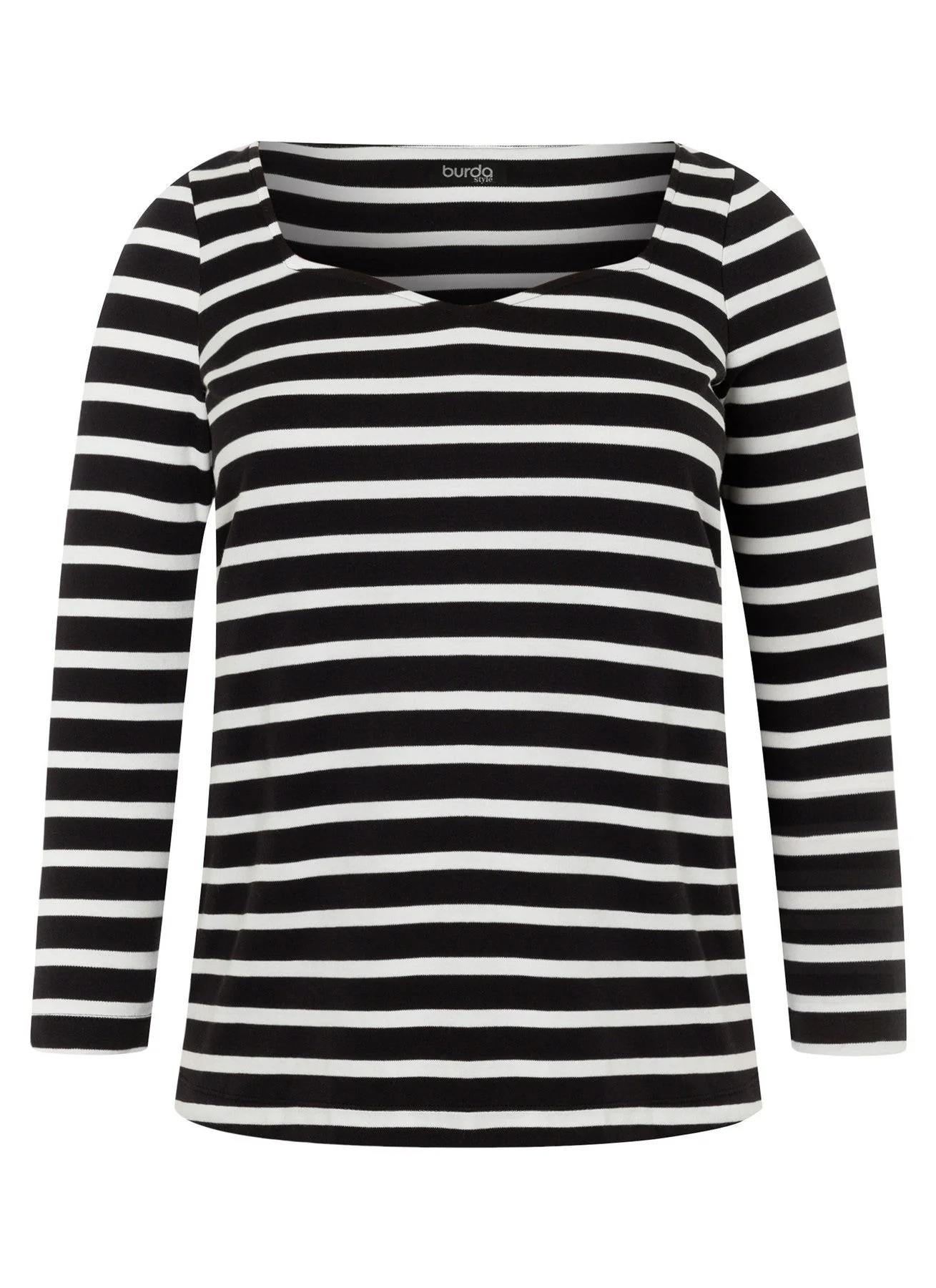 Burda Pattern 5731 Misses' T-Shirt - Image 4