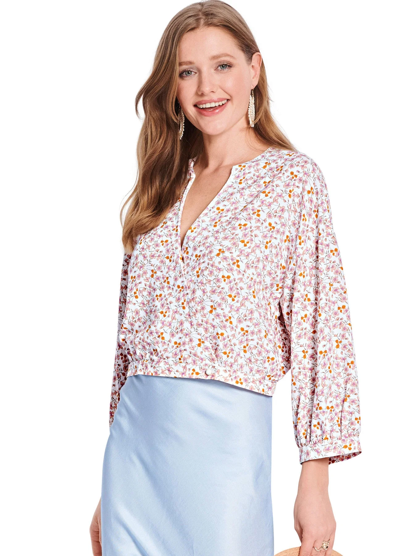 Burda Pattern 5745  Misses' Blouse - Image 6