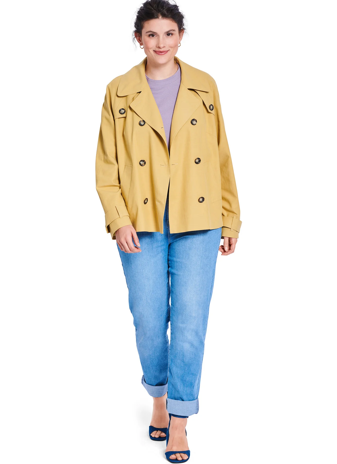 Burda Pattern 5747 Plus Size Jacket - Image 4