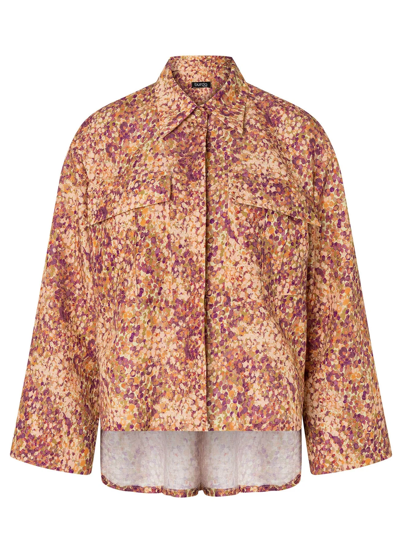 Burda Pattern 5750 Misses' Jacket - Image 8