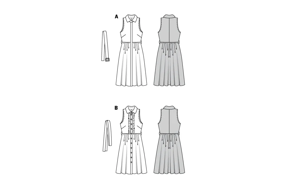 Burda Pattern 5916 Misses' Dress - Image 10