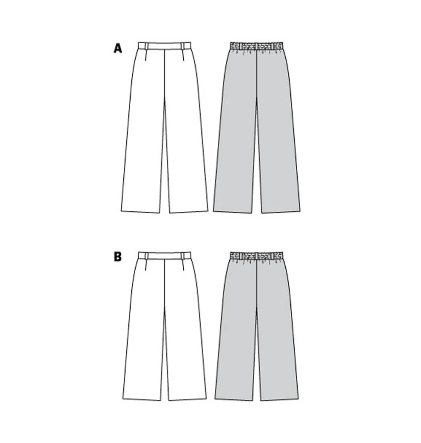 Burda Pattern 5969 Misses' Skirt/Pants - Image 9